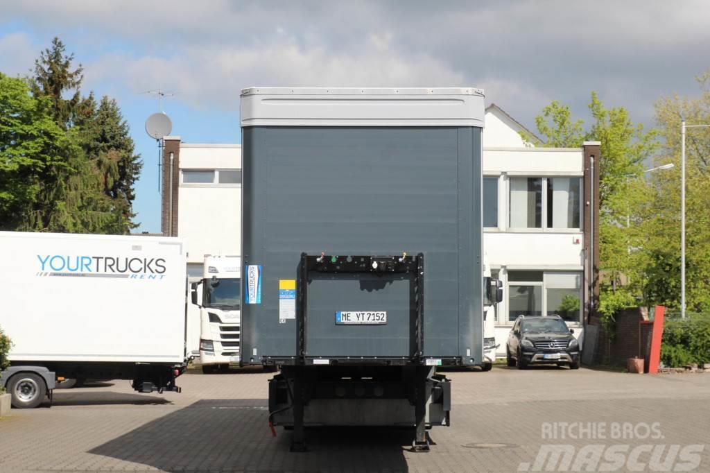 Kögel Standard-Plane Liftachse Miete Rent Semi-trailer med lad/flatbed