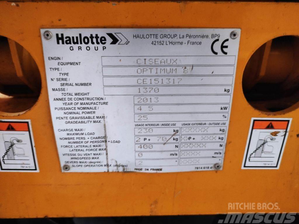 Haulotte OPTIMMM8 Saxlifte