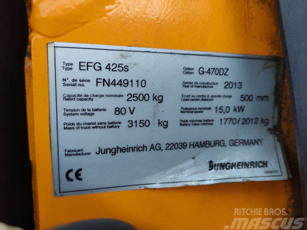Jungheinrich EFG425 S El gaffeltrucks