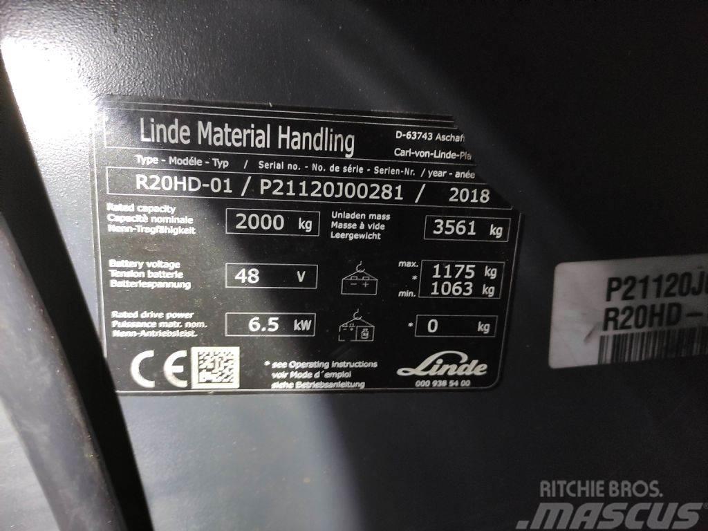 Linde R20HD-01-1120 Reachtruck