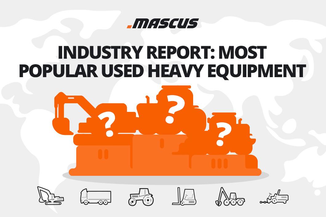 Industrirapport: Mest populære maskiner på Mascus i 2019
