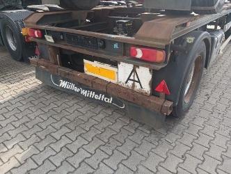 Müller-Mitteltal RA18 Abrollanhänger 7m BPW Trommel TÜV 5/2025