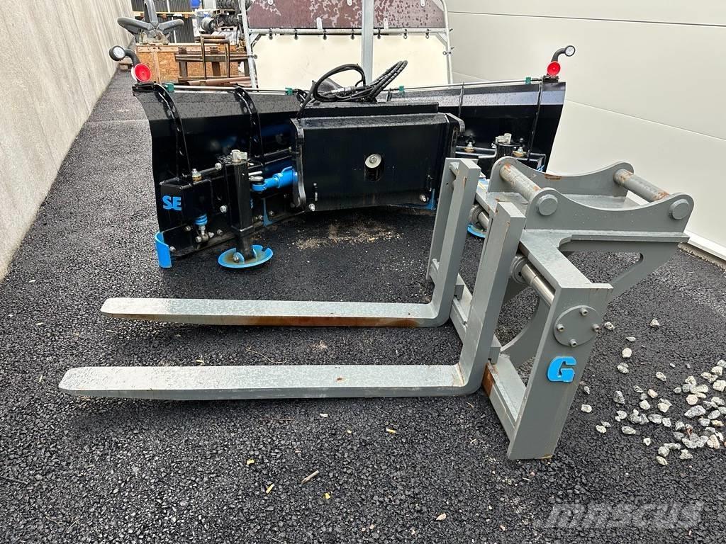 Götene Pallgaffelställ 4,0 ton, 1200 mm bredd, S60, 440kg Pallegafler