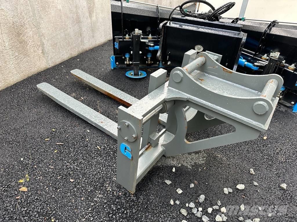 Götene Pallgaffelställ 4,0 ton, 1200 mm bredd, S60, 440kg Pallegafler