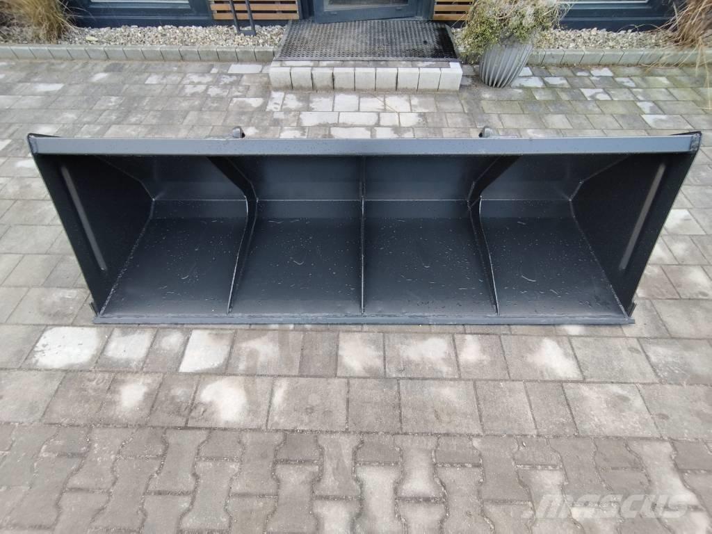 Metal-Technik Universal Bucket / Godet / Erdschaufel 1,4m - 2,4m Tilbehør til frontlæsser