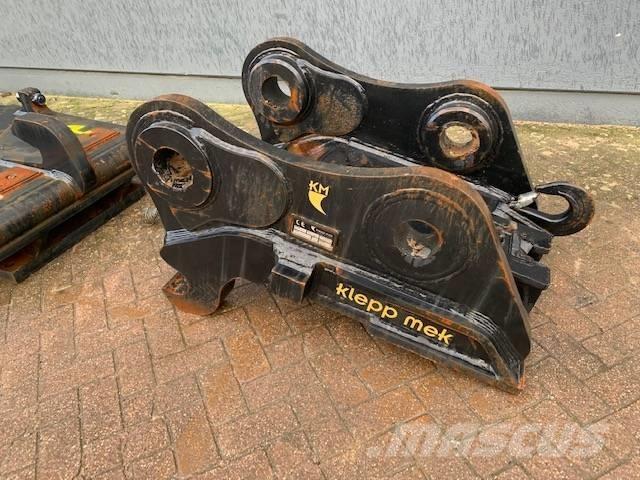 Klepp mek Cat 374, KM4, New quickcoupler and plates Hurtigkoblere