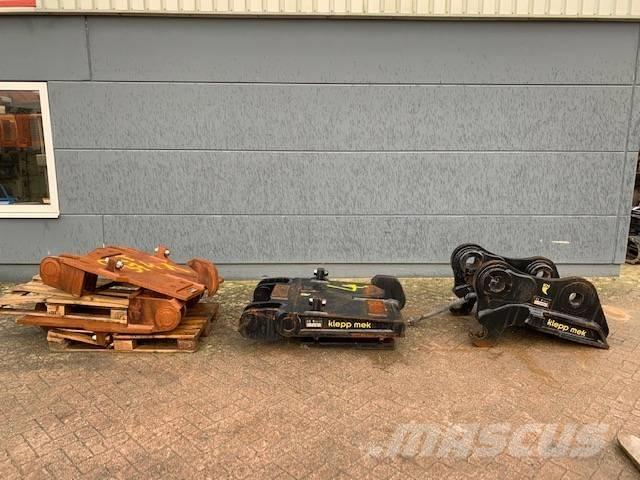 Klepp mek Cat 374, KM4, New quickcoupler and plates Hurtigkoblere