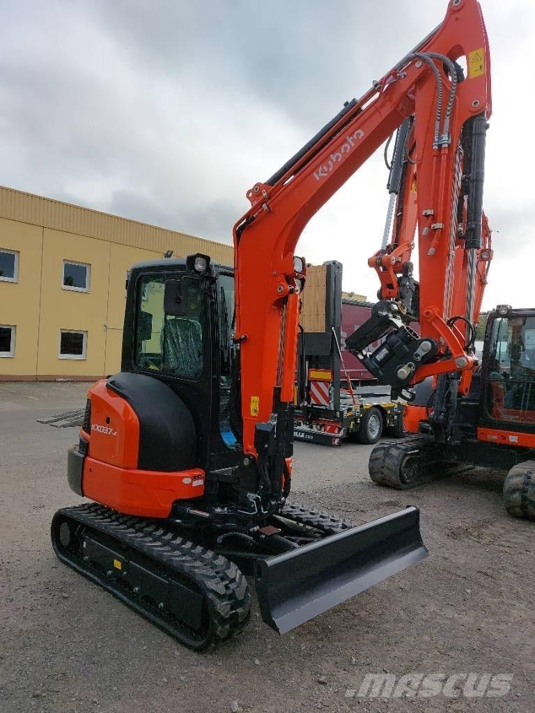 Kubota KX 037-4 Klima Vorführmaschine Minigravemaskiner