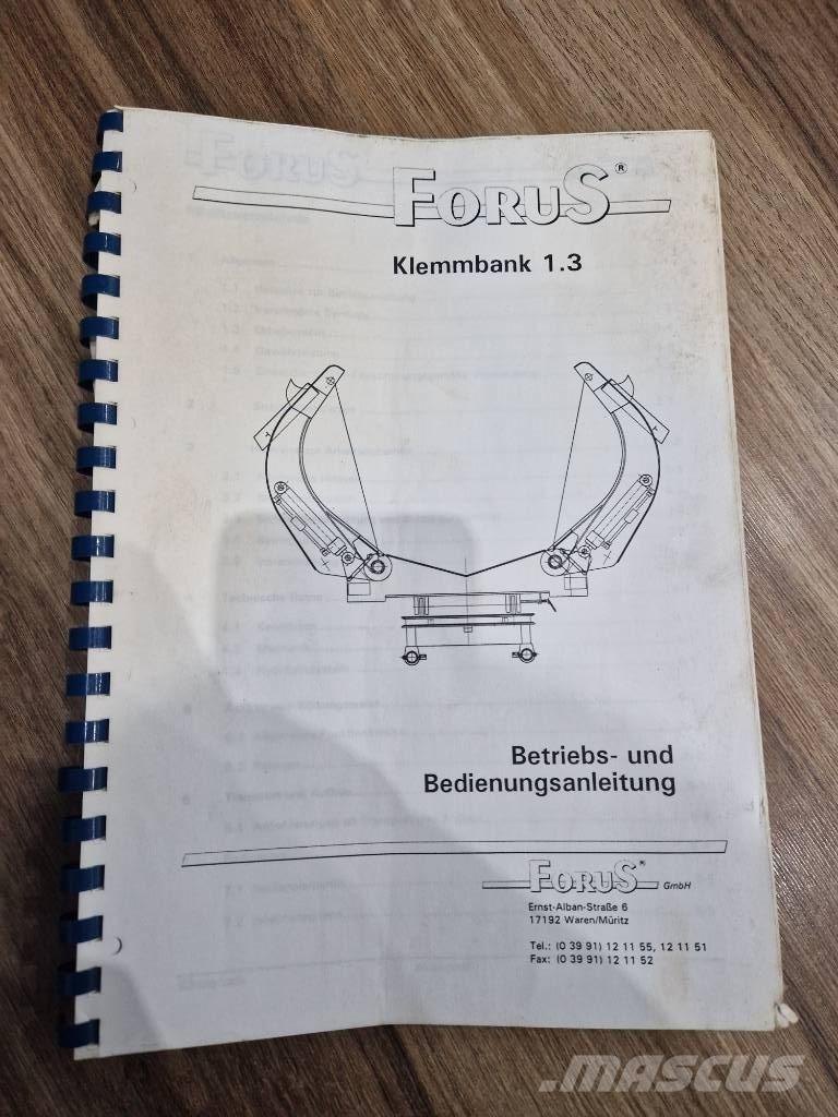 Forus Klembank clambunk 1.3 Andre komponenter