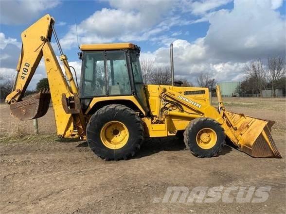 John Deere 410D Rendegravere