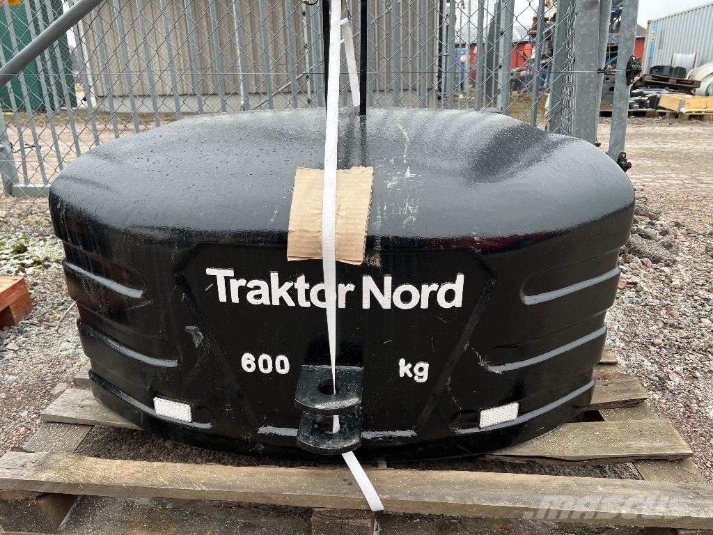 Traktor Nord Frontvikt olika storlekar 600-1800kg Frontvægte