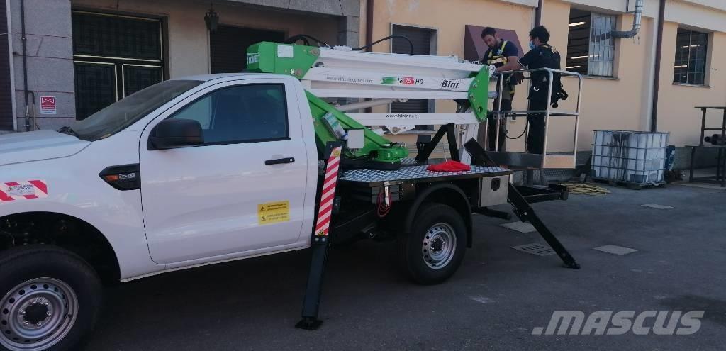 Comet Piattaforma 14 /16 metri su Pick Up Lastbilmonterede lifte
