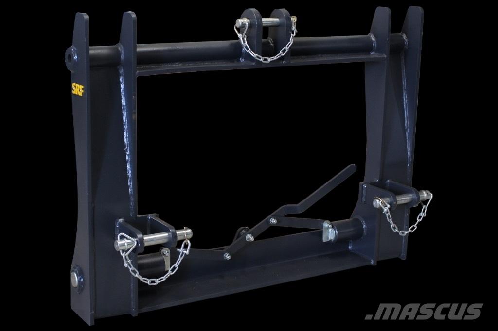 SRF ADAPTER - 3 PUNKT TILL STORA BM Hurtigkoblere