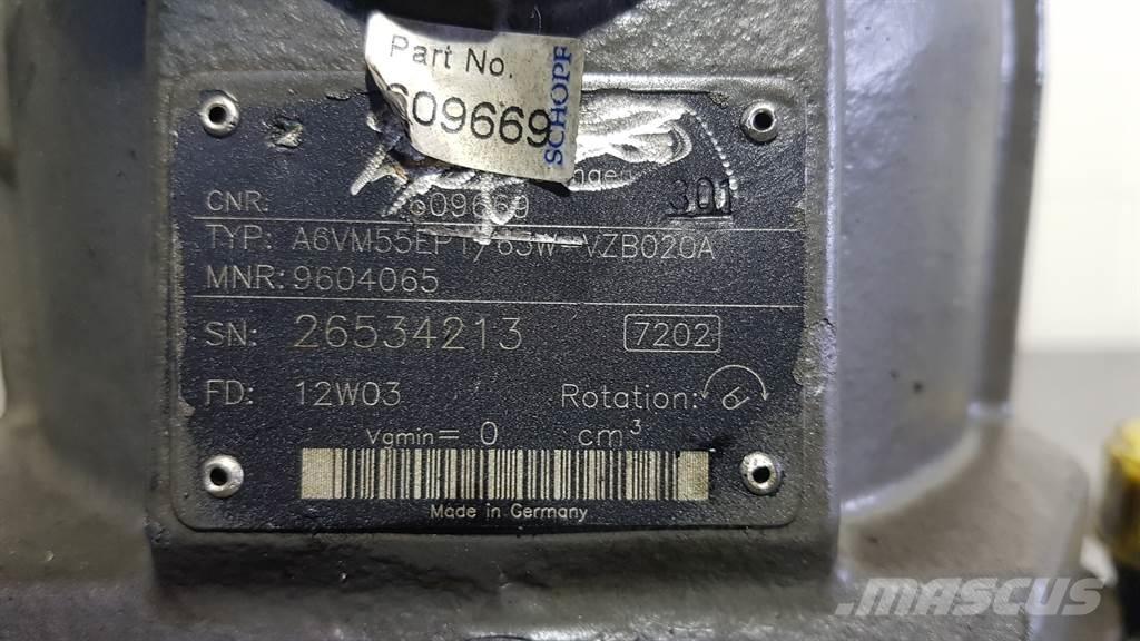 Rexroth A6VM55EP1/63W - Drive motor/Fahrmotor/Rijmotor Hydraulik