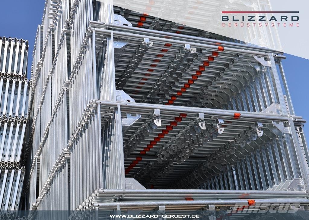 Blizzard 292,87 m² Fassadengerüst aus Stahl *NEU* Stillads udstyr
