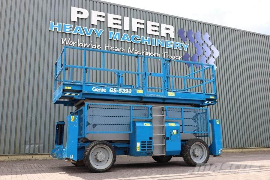 Genie GS5390 Diesel, 4x4 Drive, 18.15m Working Height, 6 Saxlifte