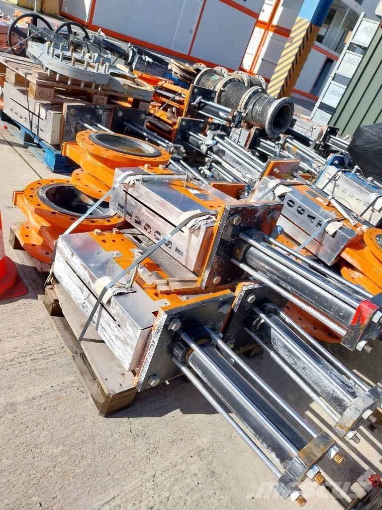 Weir Minerals vanne à guillotine ISOGATE type WBP  Opmudringsfartøjer