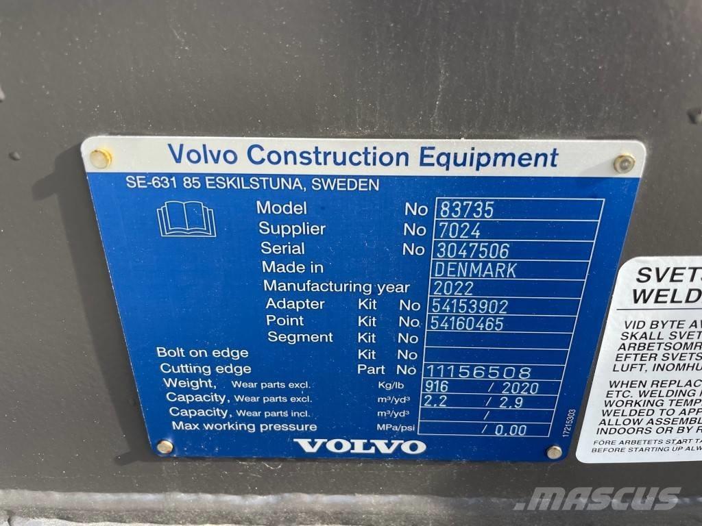 Volvo L 70 H Bucket With Teeth Skovle