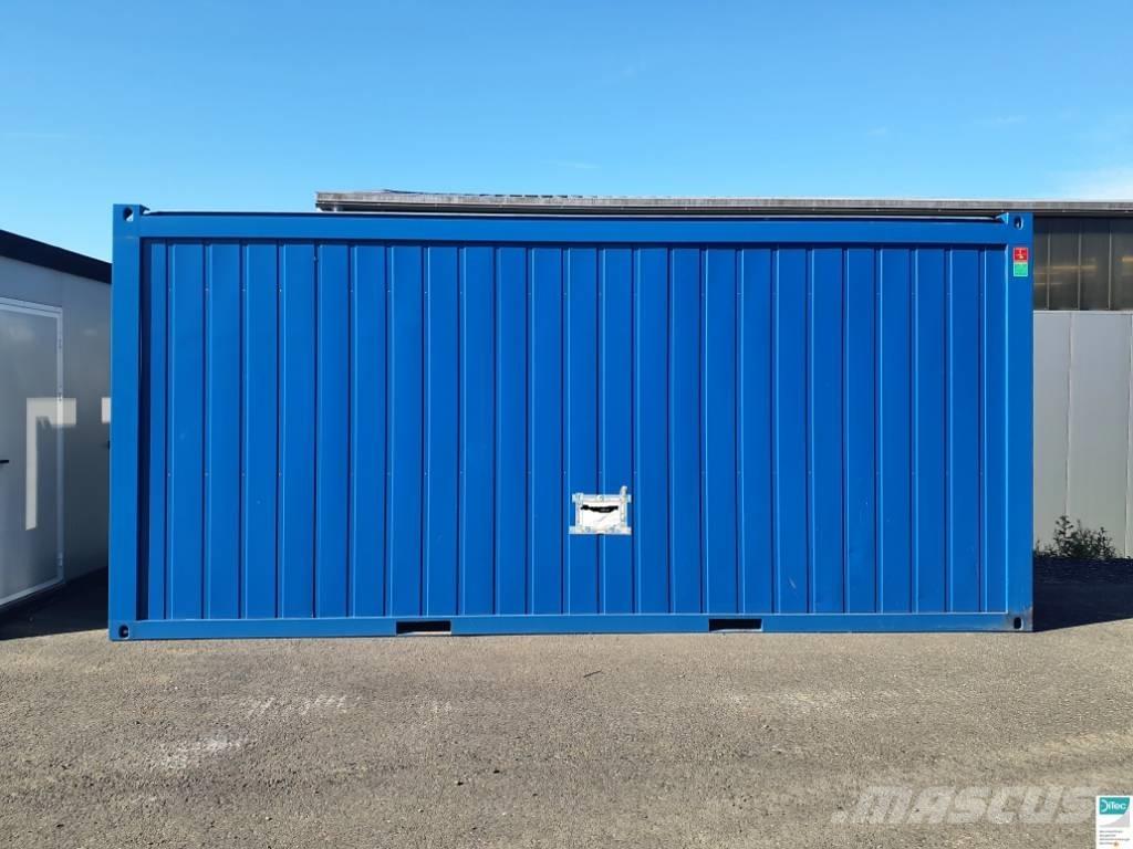 Containex Bürocontainer 20 Fuß 6 x 2,43 Meter Specielle containere
