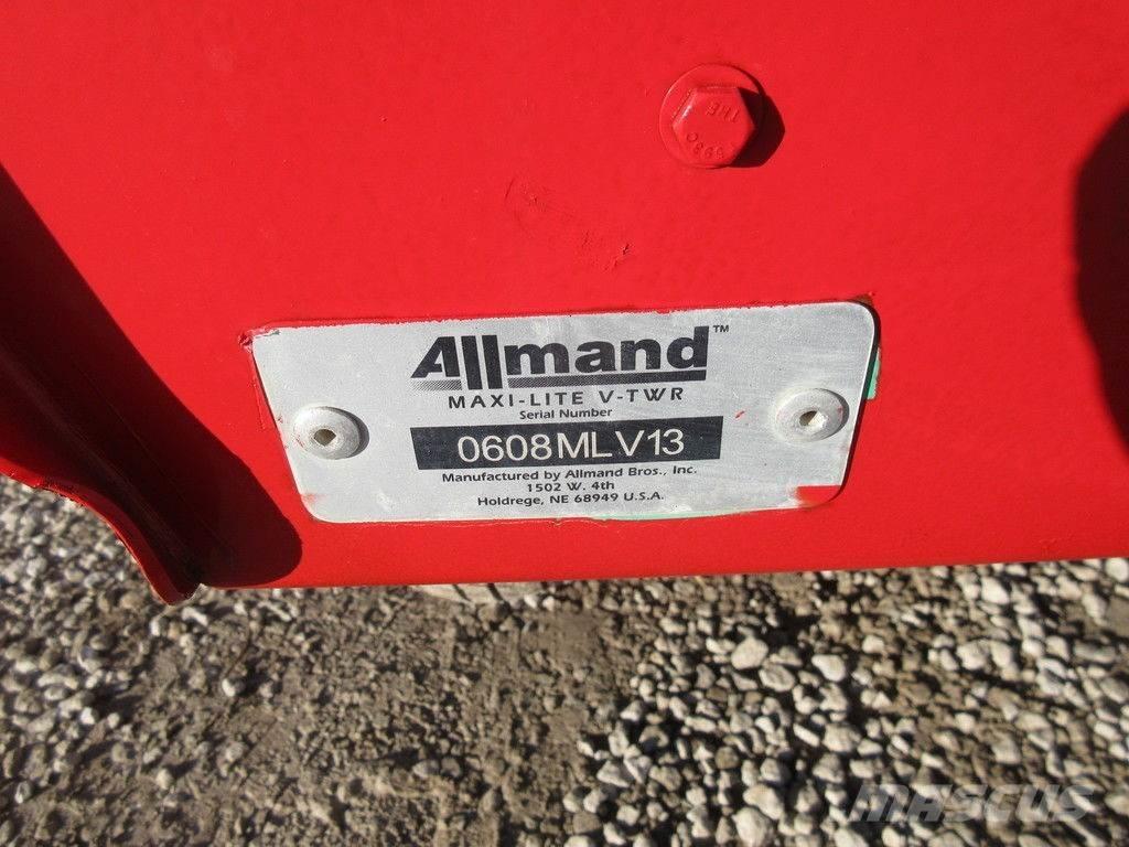 Allmand MAXI-LITE V SERIES Andet tilbehør