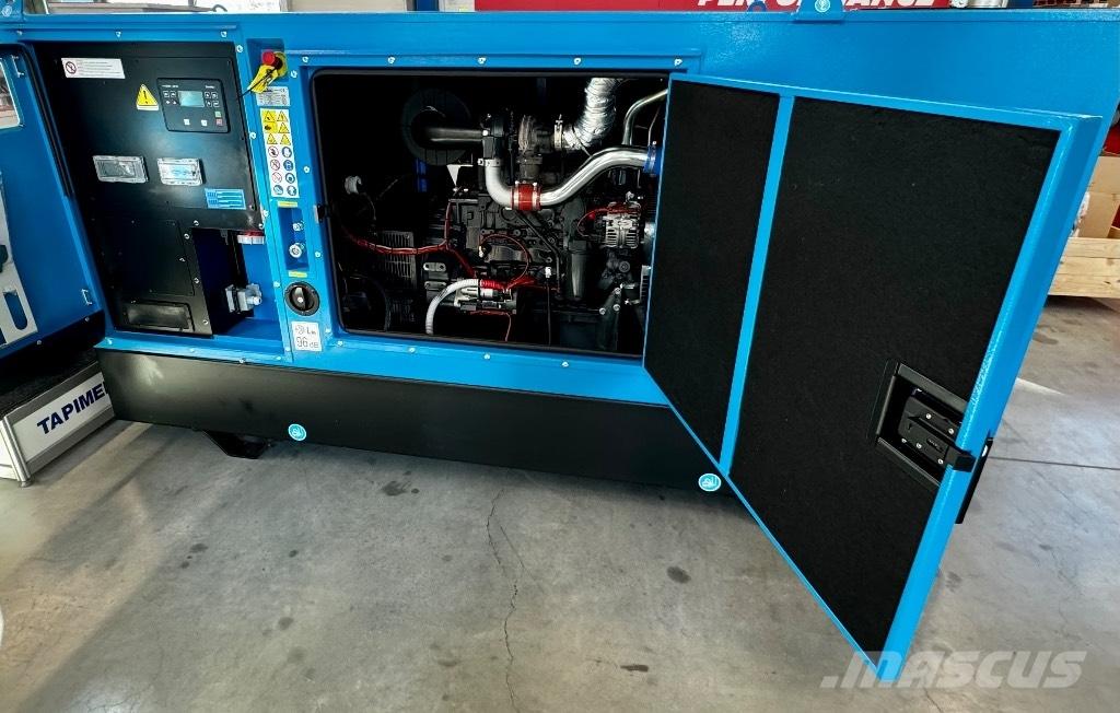 Iveco FPT 100 kVA dieselaggregaatti kotelossa Dieselgeneratorer