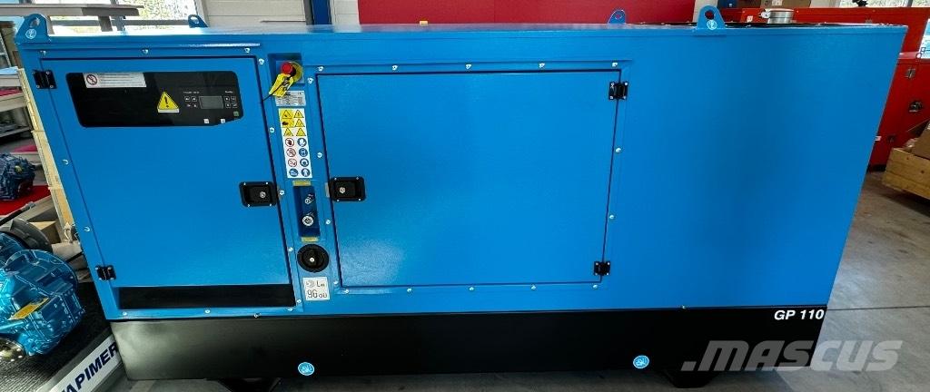 Iveco FPT 100 kVA dieselaggregaatti kotelossa Dieselgeneratorer