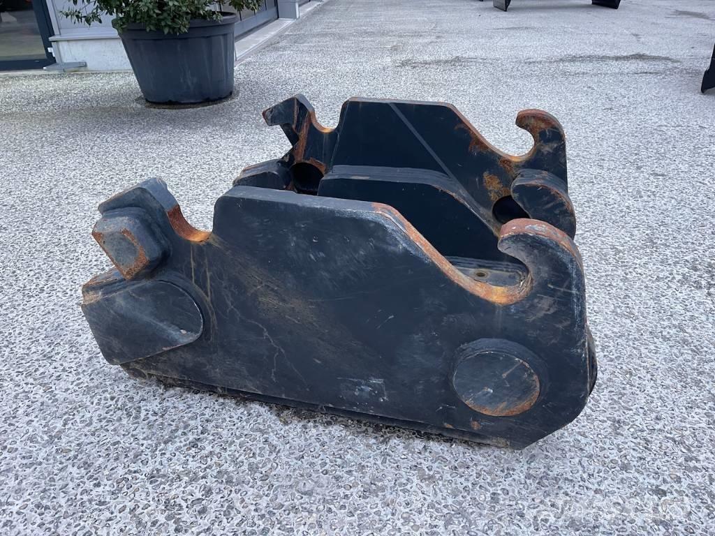 Verachtert Adaptor plate / Double connector CW45 / CW55 Hurtigkoblere