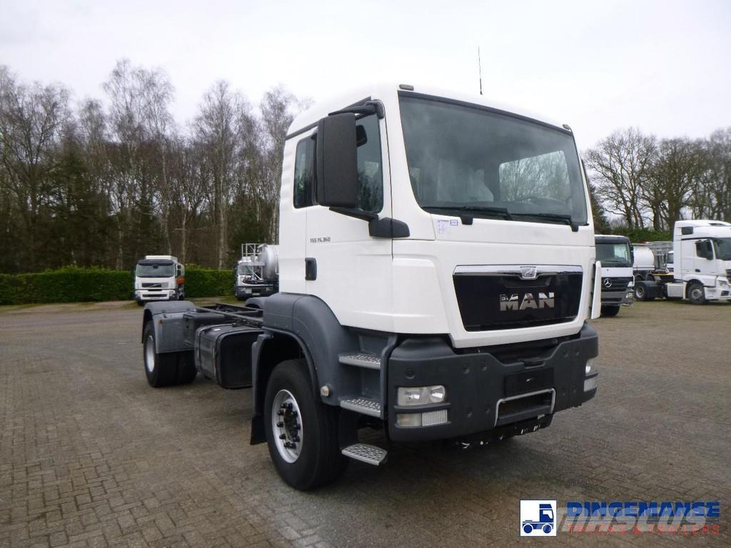 MAN TGS 19.360 4X2 BBS manual Euro 2 chassis + PTO Chassis