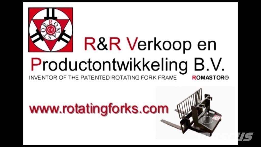 ROMASTOR-TILT NEW UNIQUE ROTATING & TILTING FORK Teleskoplæssere