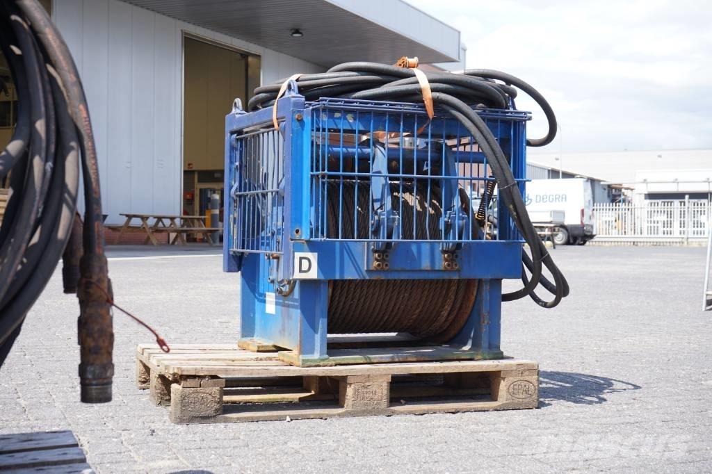 DÉGRA 10 ton Hydraulic Tugger Winches Hydrauliske spil