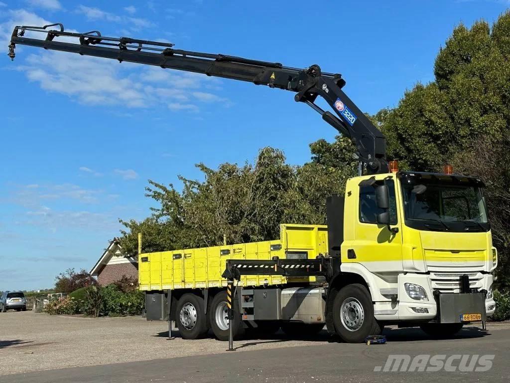 DAF CF 290 FAN !!HMF 32TM RADIO REMOTE!! FRONT STAMP!! Kraner til alt terræn