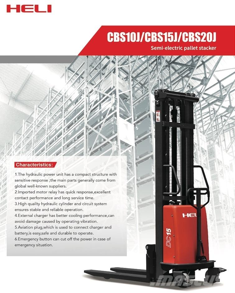 Heli CBS15J Pinoamistrukki Manuelle stablere