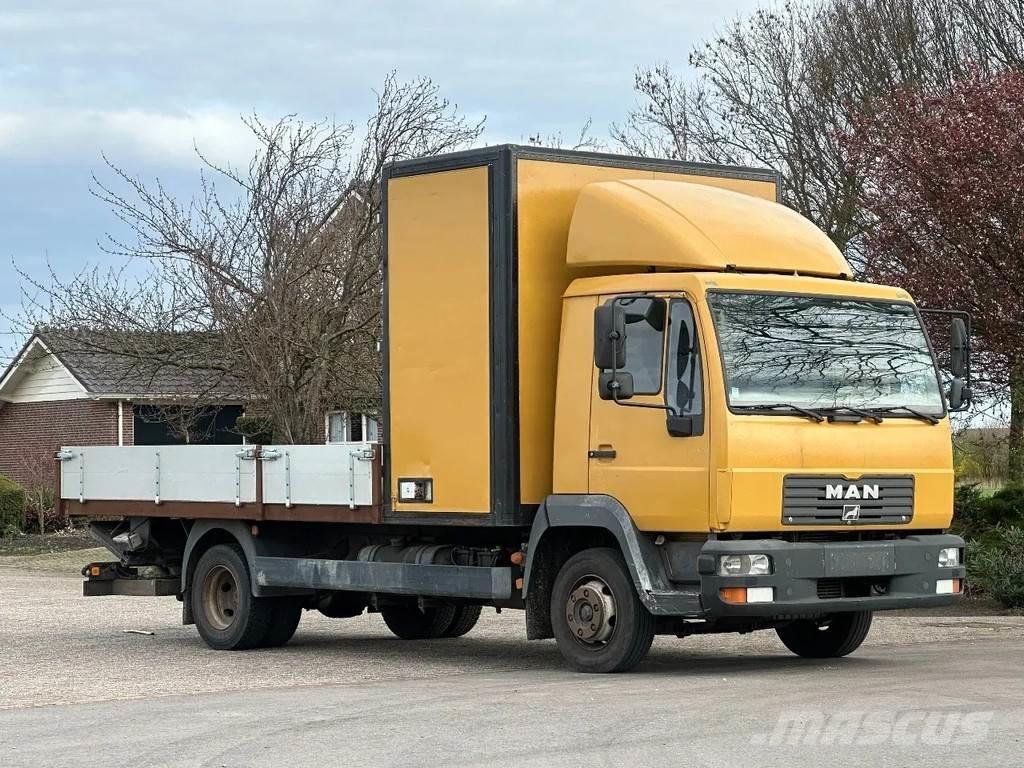 MAN LE 180 c !!LANDBOUW KENTEKEN!!!BOSBOUW!! Lastbil med lad/Flatbed
