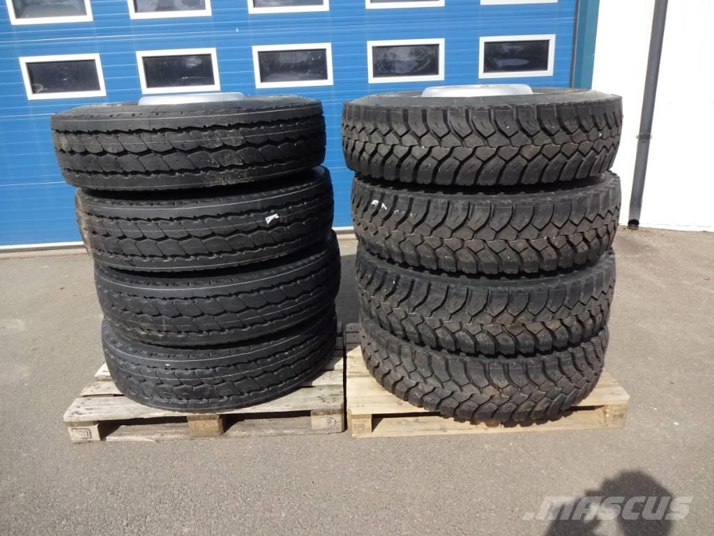 Michelin X Works XDY 13x22,5 Dæk, hjul og fælge