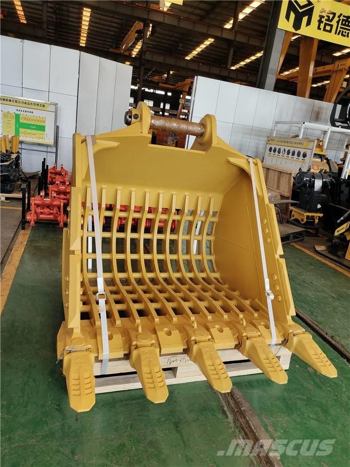 Hitachi ZX 135 skeleton sieve bucket Skovle