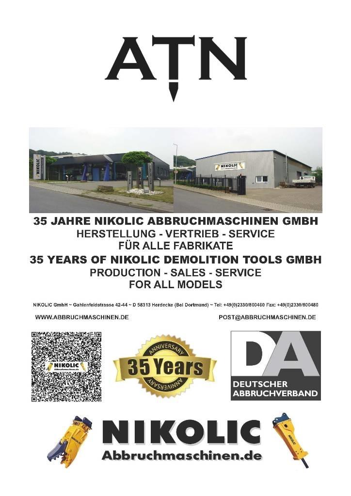 CAT H 160 CS | 3200 kg | 32 - 55 t | 2 Stück !! Hydraulik / Trykluft hammere