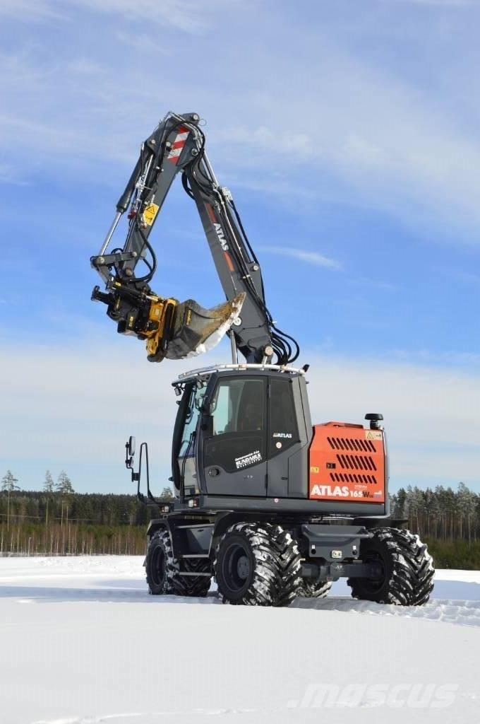 Atlas 165 WSR New Cab Gravemaskiner på hjul