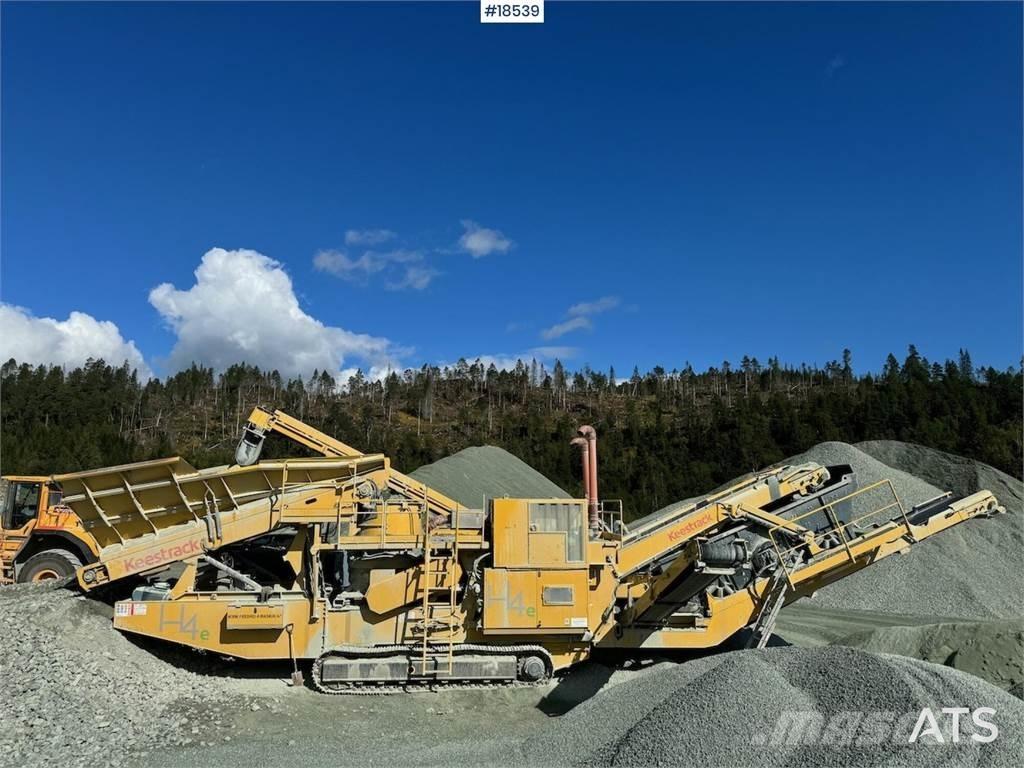 Keestrack H4e Concrusher WATCH VIDEO Knusere - anlæg