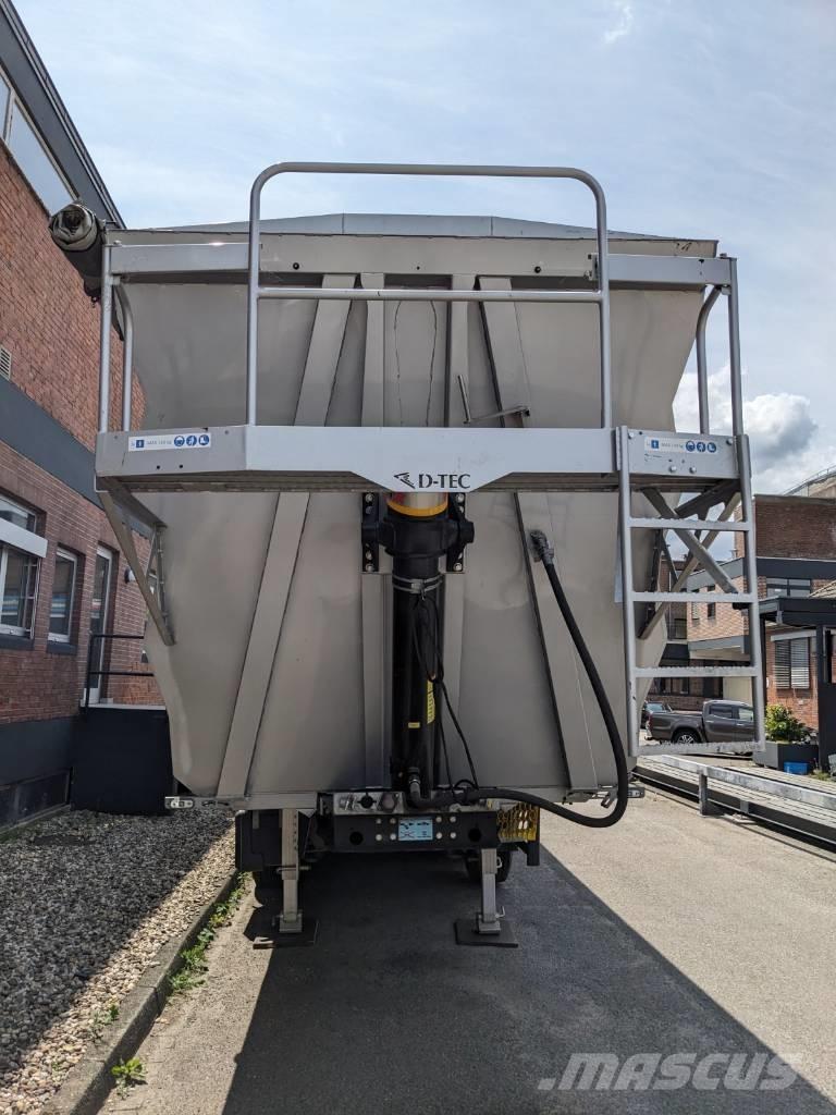 D-tec VKT-1 Muldenkipper Kippauflieger 49cbm Skip loader semi-trailere