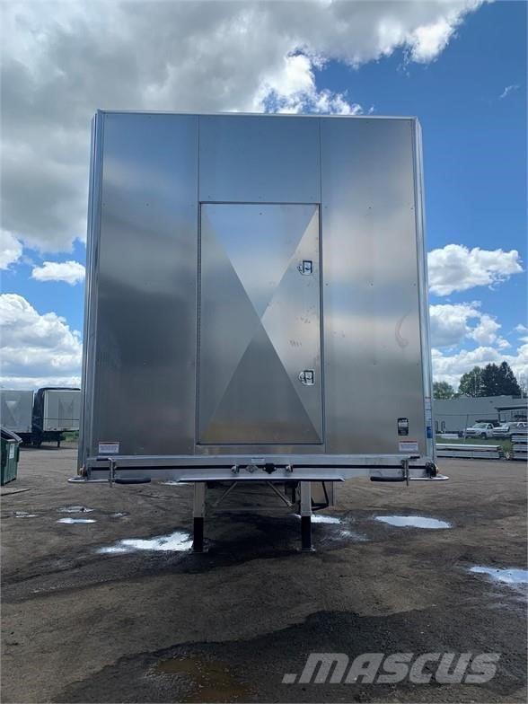 MAC TRAILER MFG 53' MLP8 FLATBED W/C Semi-trailer med Gardinsider