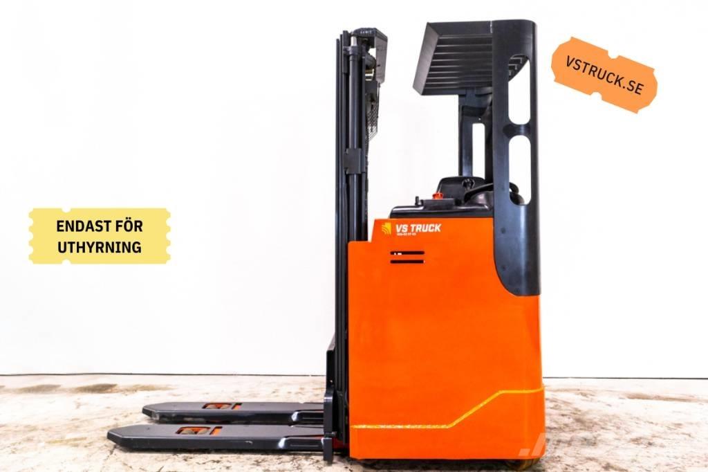 Linde L12R, Sittstaplare från Linde med 4800 mm lyfthöjd Selvkørende stablere