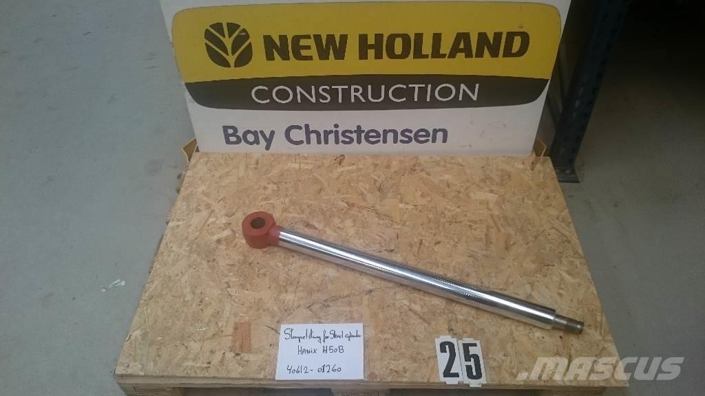 Hanix H50B stempelstang for skovlcylinder Hydraulik