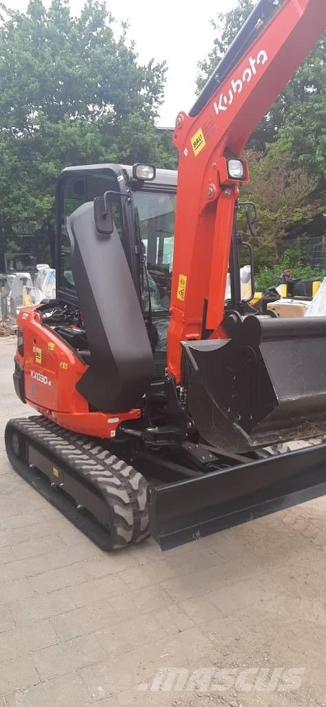 Kubota Kompaktbagger KX 030-4 K HighSpec Minigravemaskiner