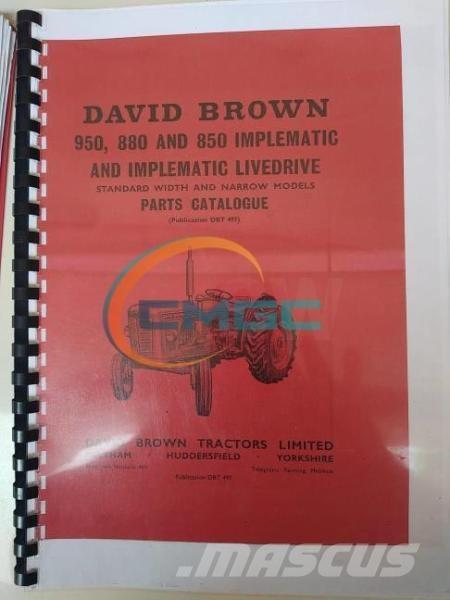 David Brown 850 Traktorer