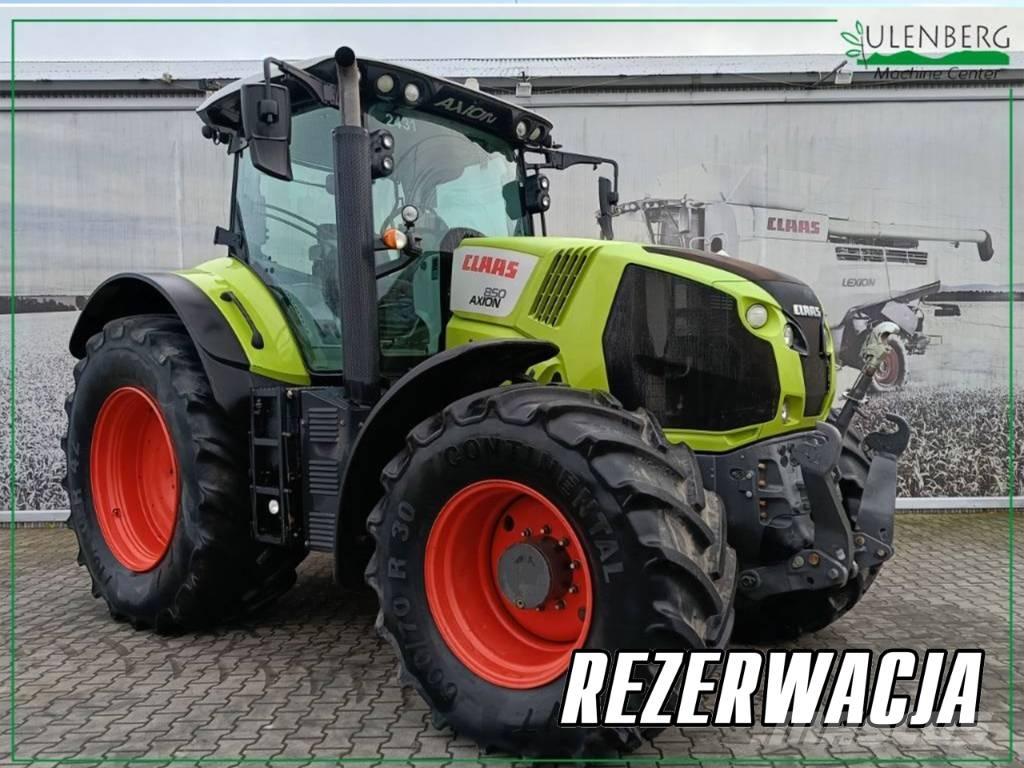 CLAAS Axion 850 CIS Traktorer