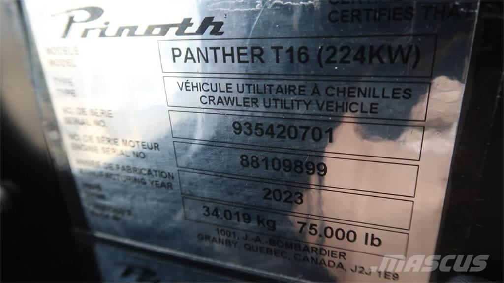 Prinoth PANTHER T16 Bælte-tipvogn