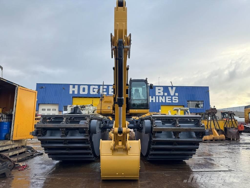 CAT 320 swampbuggy amphibious bigfloat Amfibiegravemaskine