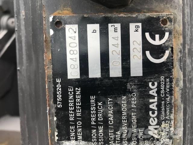 Mecalac Dieplepelbak 600 mm 10MCR Skovle