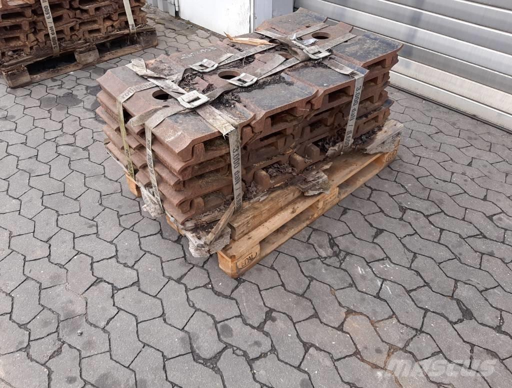 Hitachi Bodenplatten 650mm, Zweisteg Bånd, kæder og understel