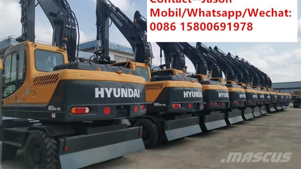 Hyundai Robex 180 W-9 A Gravemaskiner på hjul